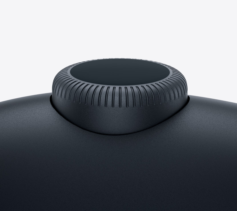 سماعات الرأس AirPods Max 2، لون سماء الليل، تفاصيل التاج الرقمي
