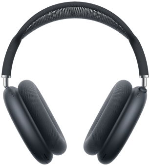سماعات الرأس AirPods Max 2، الجهة الخارجية الأمامية، لون سماء الليل